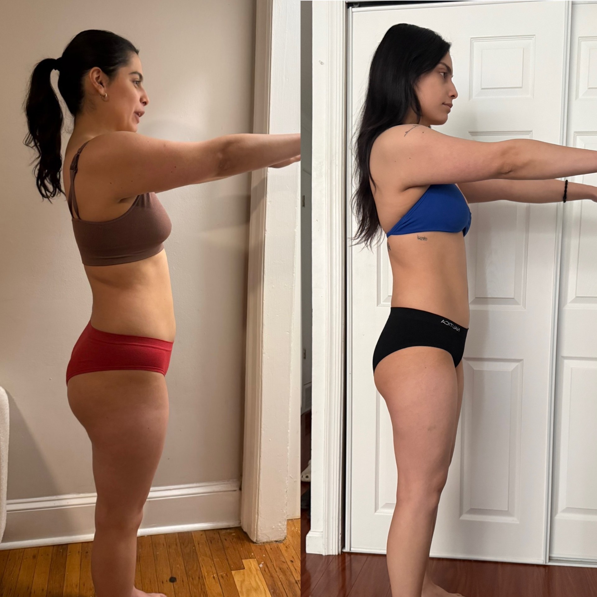 Alicia R. before and after transformation
