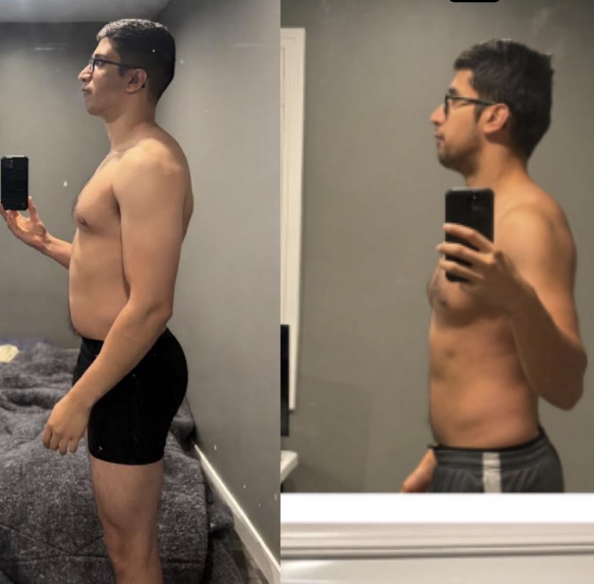 Ryan P. before and after transformation